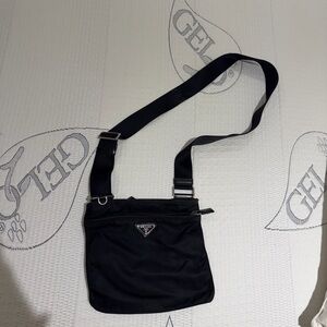 Prada Black Men's Messenger Bag
